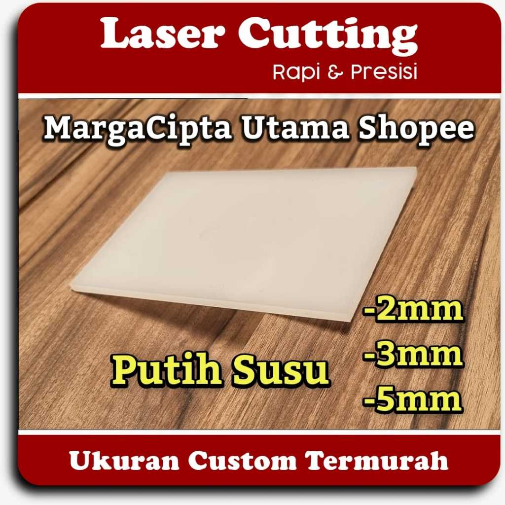 

Custom Acrylic 2mm 3mm 5mm Putih Susu Akrilik Lasercut Lembaran Potongan Kustom Ukuran Khusus