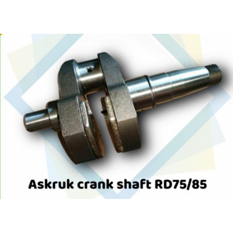 RD85 DI 1/2 T Askruk kruk as model lama diesel Kubota