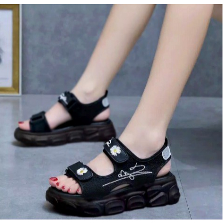Sandal Sendal Wanita Kekinian Model Korea Sandal Gunung Sandal Anak Perempuan Fashion Cewek 829