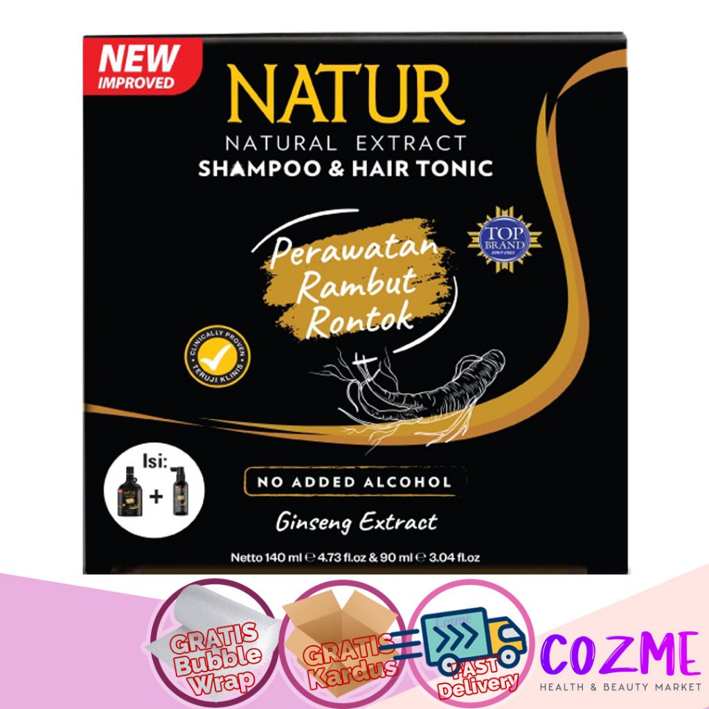 NATUR Shampoo & Hair Tonic Ginseng