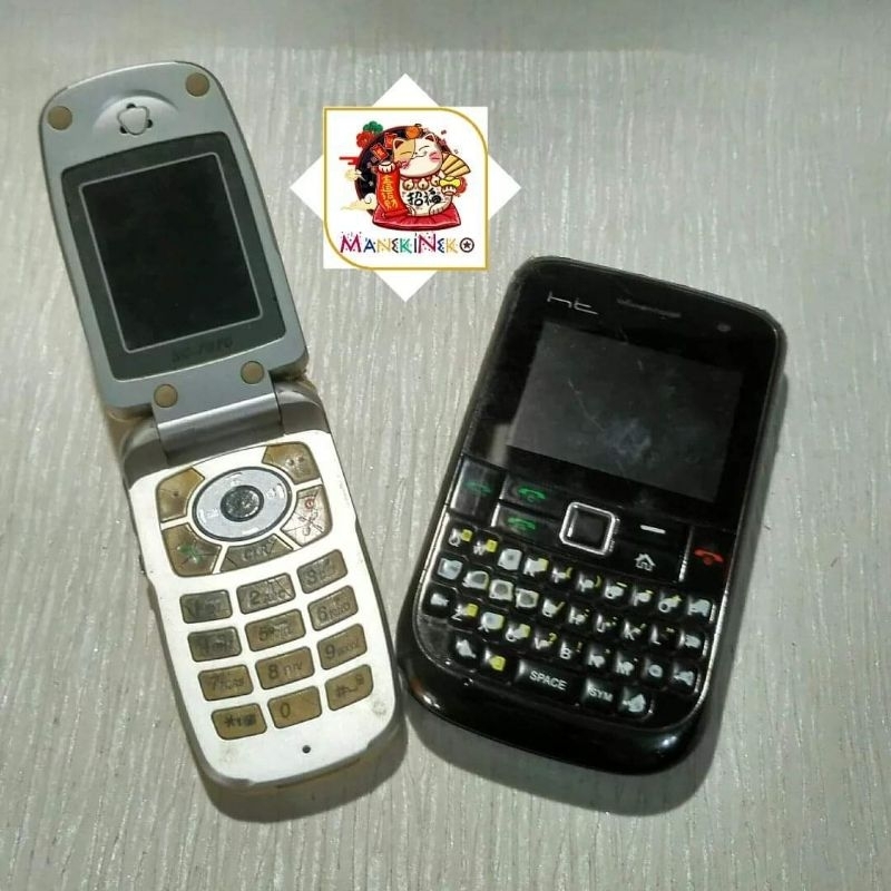 Handphone Jadul Sanex + HT