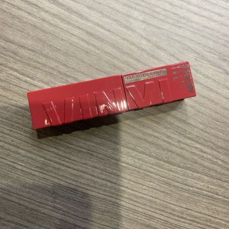 preloved Maybelline vinyl lipstick ink