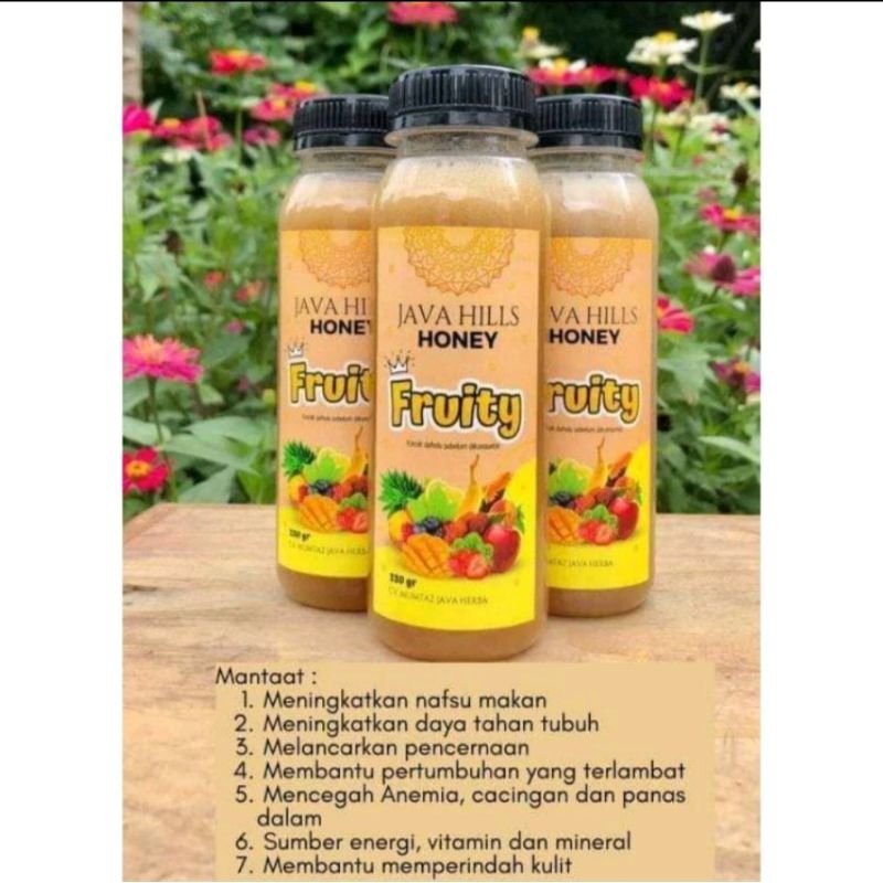 

Madu Fruity Java Hills Honey