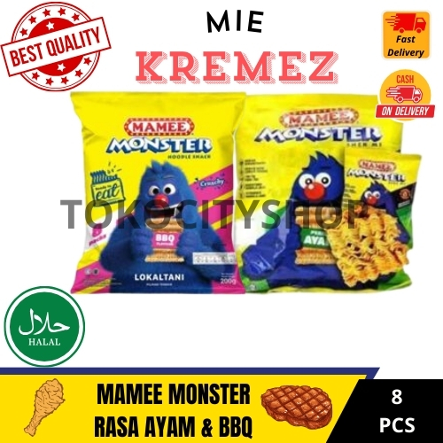 

Mie Mamee Monster Chicken Flavour Noodle Snack