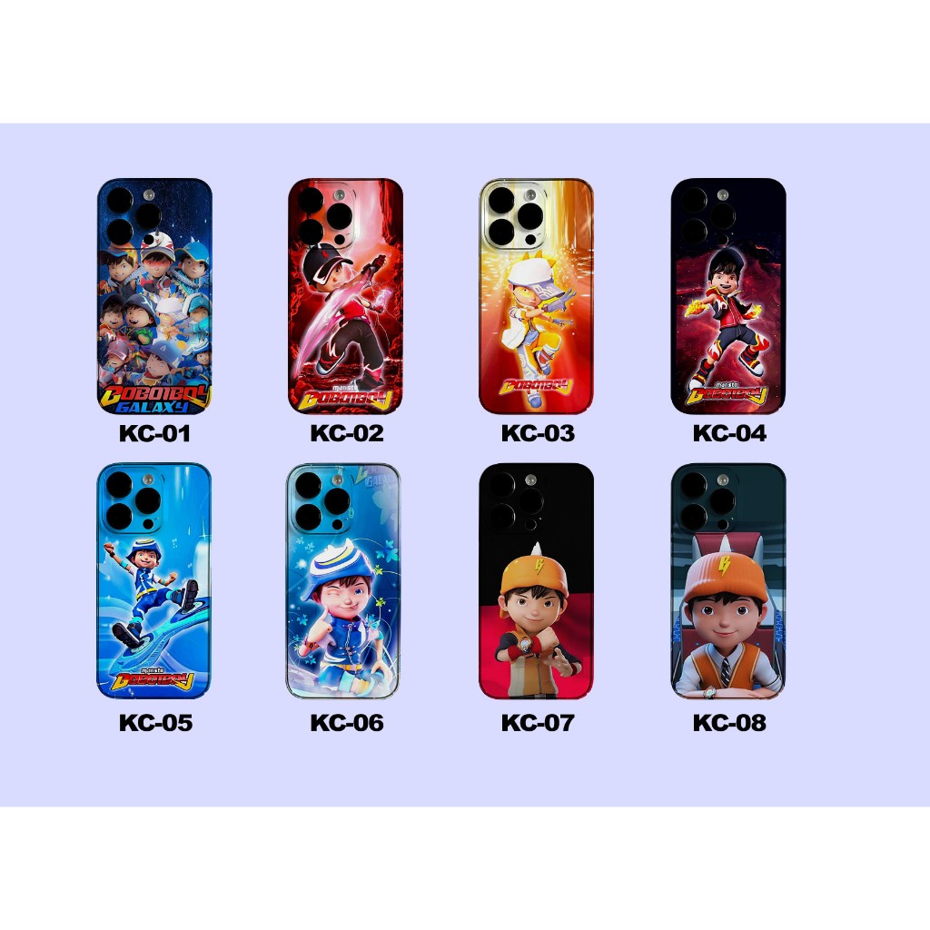 CASE HP BOBOIBOY TERSEDIA UNTUK SEMUA TYPE HP
