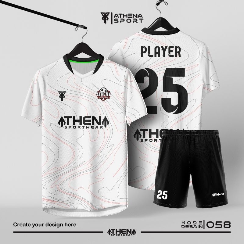 BAJU JERSEY FUTSAL DAN SEPAK BOLA FULL PRINT PREMIUM