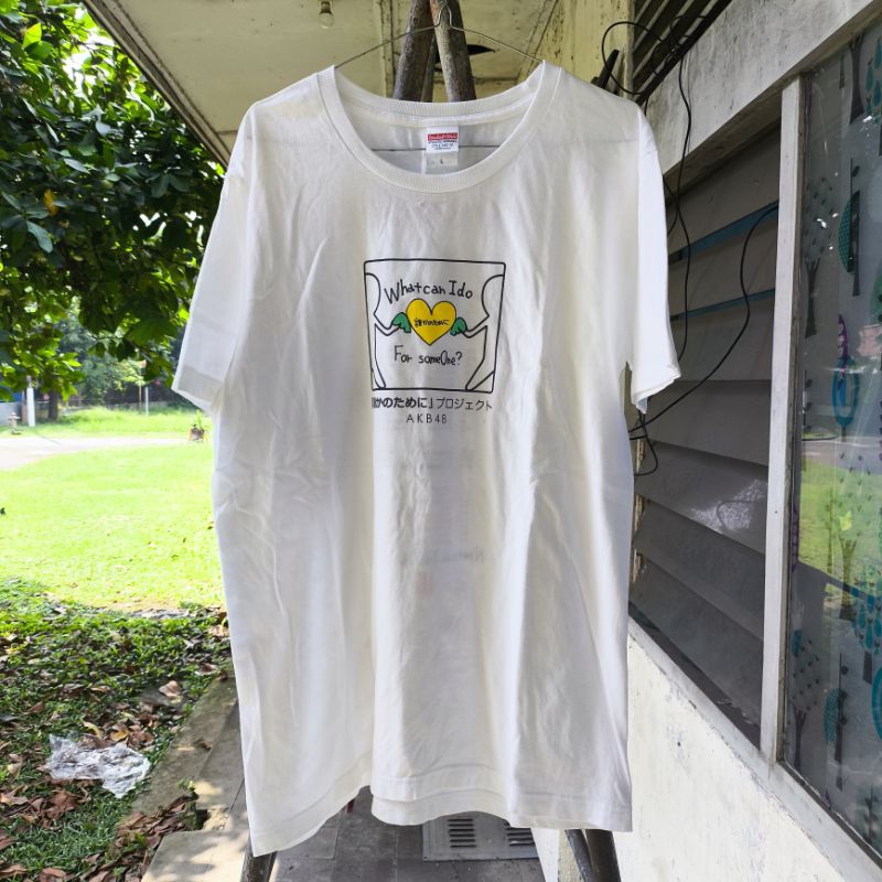 AKB48 What can i do for someone? Tshirt White