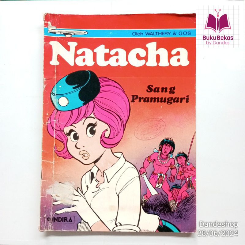 Natacha - Sang Pramugari  - Komik Eropa Bekas Preloved