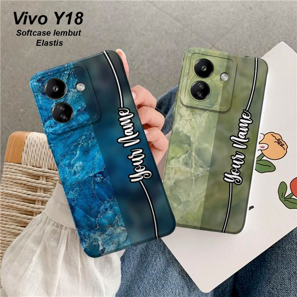 Case Hp Bisa Request nama Untuk Vivo Y18 Y28 Y03 Y100 5G Y36 4G Y27S V29E 5G Y12 Y20 Y12S V295G V25E