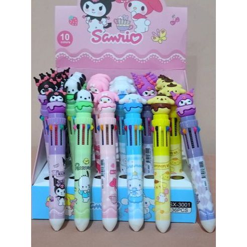 

Bolpen tik 10 warna sanrio