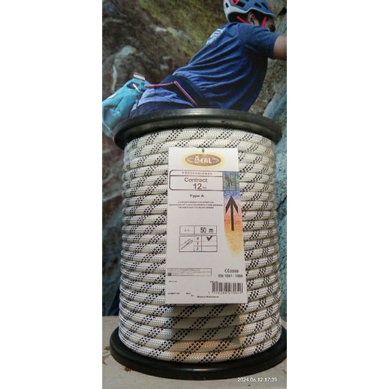 Tali karmantel Statis Contract 11mm × 100meter/Jual Tali Karmantel Panjat Tebing/Tali karmantel Mete