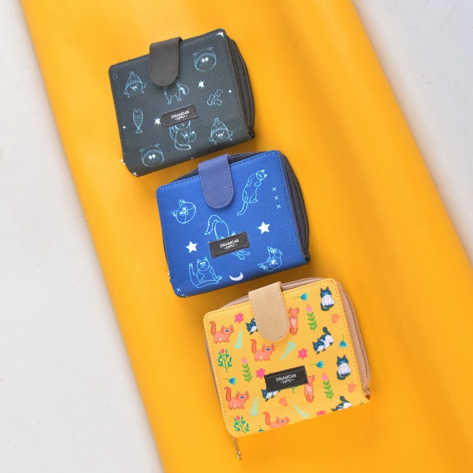 KODE J6Z Elora Series  Dompet wanita pouch wanita dompet cewek koin donpet perempuan mini wallet Din