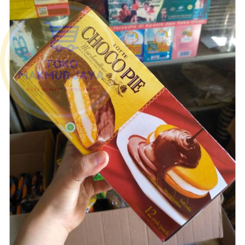 

LOTTE CHOCOPIE SNACK BOX | 12 PCS