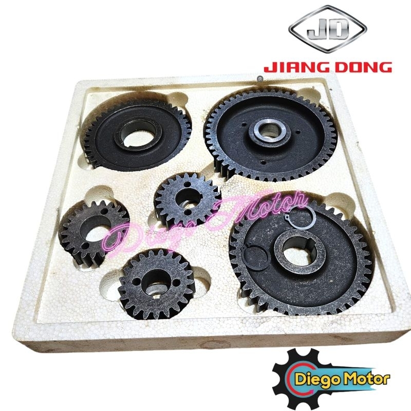 ZH1135 Gear Set Gigi Timing Komplit Mesin Diesel JiangDong Original 35PK