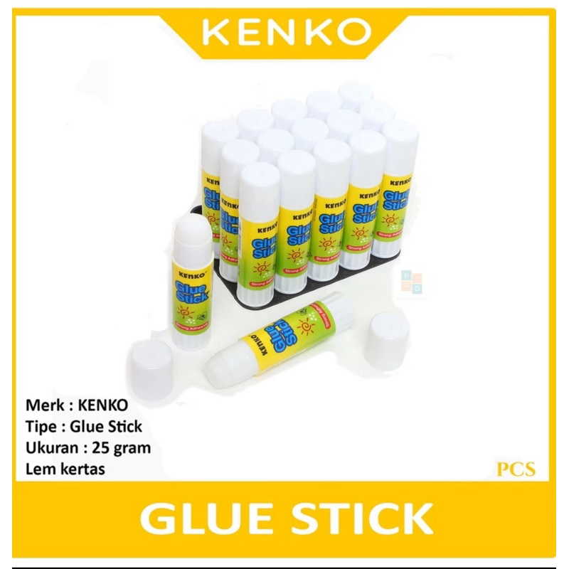 

Lem stik Kenko 25 gr(lem kertas)