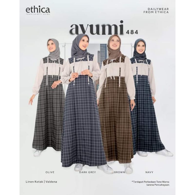 Gamis Ethica Ayumi 484 Terbaru