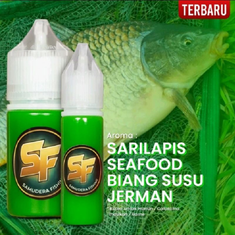 Essen SF Ikan Mas Harian Kilo Gebrus Induk Rame 30ml SAMUDERA FHISING