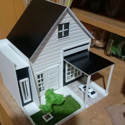 KODE Y7W maket rumah minimalis