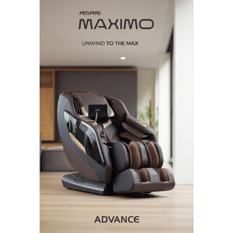 Kursi Pijat Elektrik Terbaru - ADVANCE AMARI MAXIMO