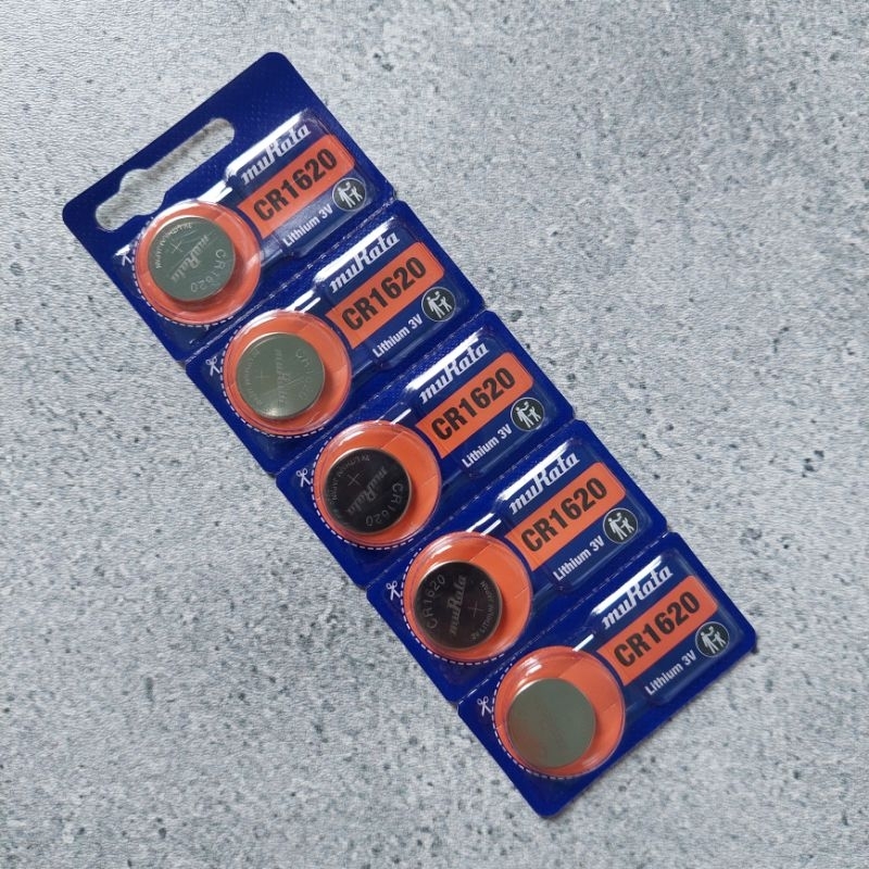 Baterai 1620 batu baterai jam batre CR1620 Murata bettrey Original murata/sony CR 1620