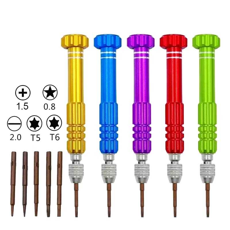 Obeng SET 5IN1 Screwdriver Obeng Handphone 5 IN 1 Obeng HP 5IN1