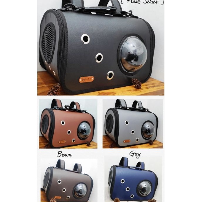 Ekstra Bay Bay Tas Kucing 3in1 Transparan model 3in1 Straw Bag