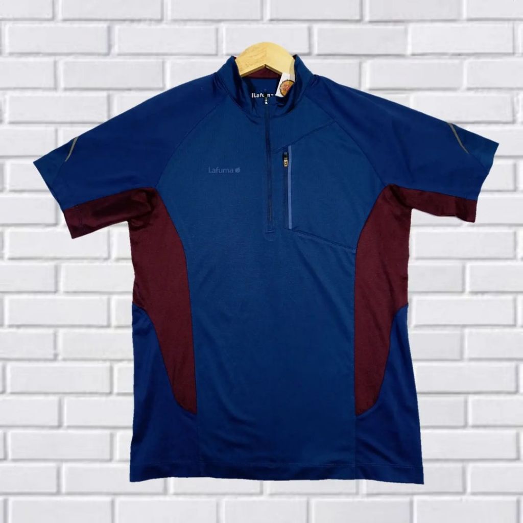KAOS BASELAYER OUTDOOR BY LAFUMA, SIZE M (SECOND BRANDED) PEKAT, TS0204