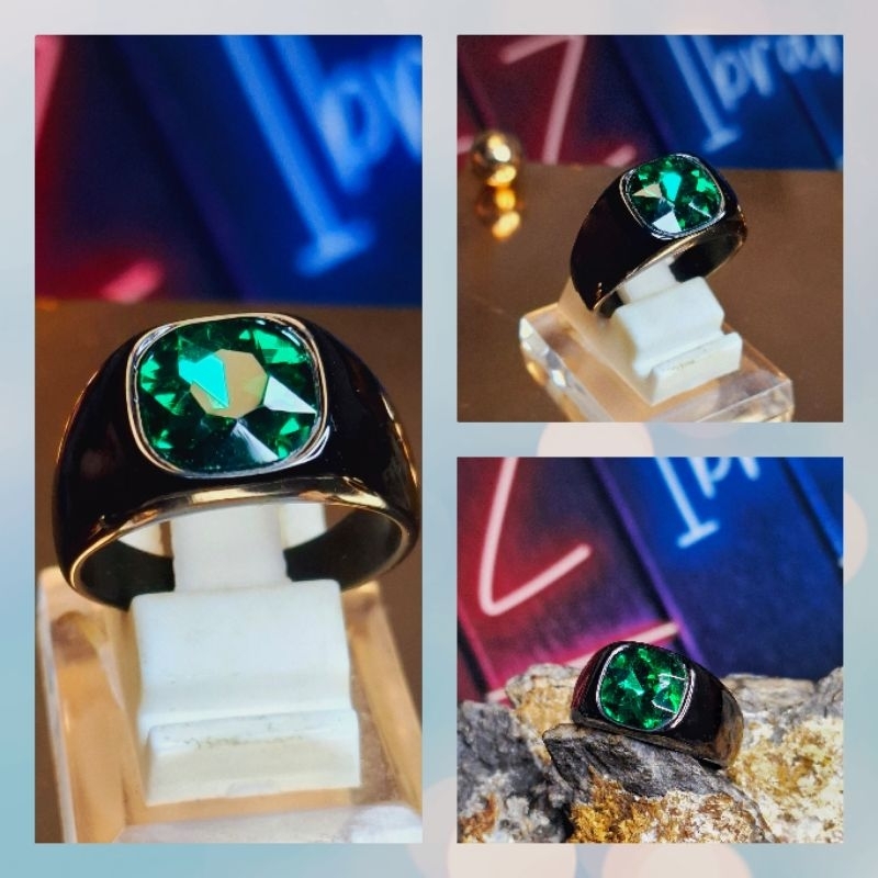CINCIN TITANIUM PRIA SUPER PREMIUM AQUAMARINE STONE