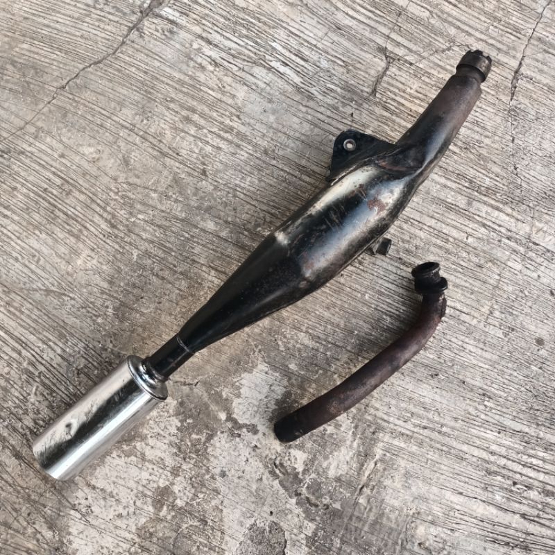 knalpot Yamaha Force1 F1z F1zR Fiz FizR Original Second