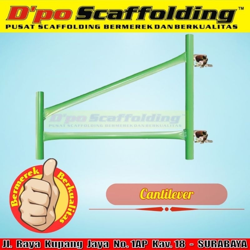scaffolding cantilever frame