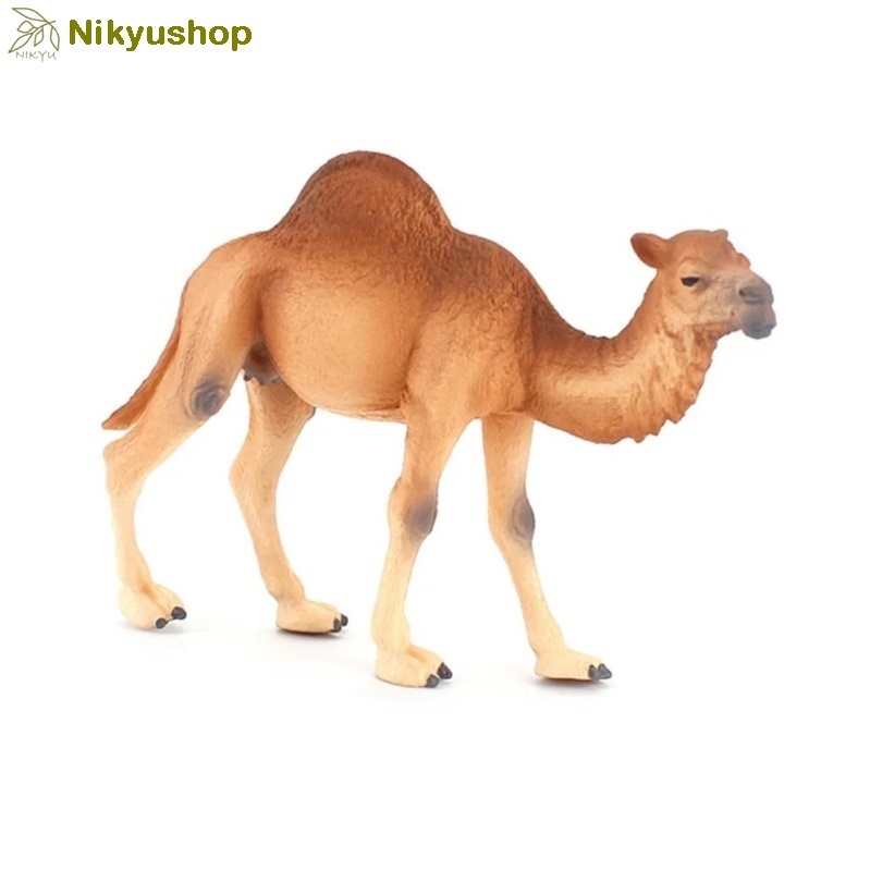 [Nikyushop] Mainan Edukasi Pajangan Miniatur Hewan Figure Unta Dromedary Camel Female