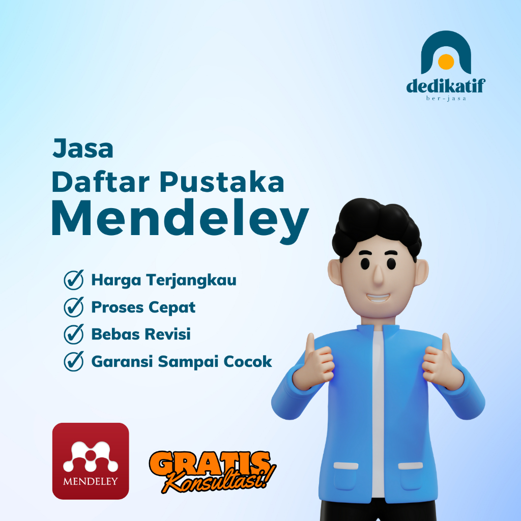 Jasa Mendeley Daftar Pustaka Otomatis