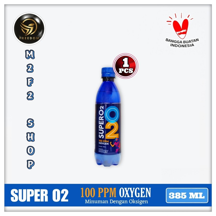 

Air De Mineral Oksigen Super O2 Sportivo - 385 ml (Kemasan Satuan)