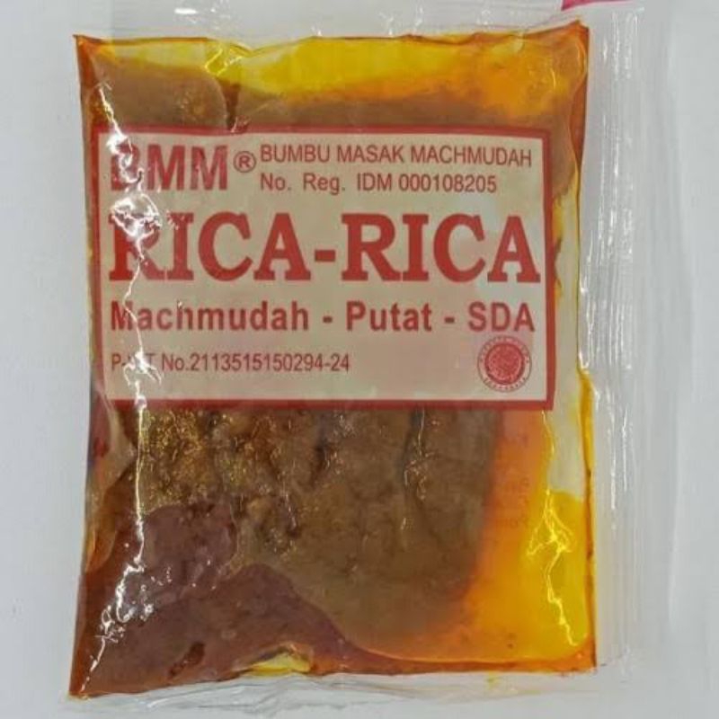 

Bumbu rica rica 1 bungkus