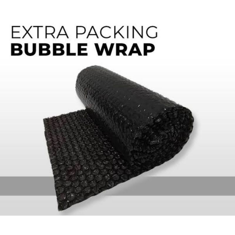 

Bubble Wrap hitam/putih Tambahan Packing