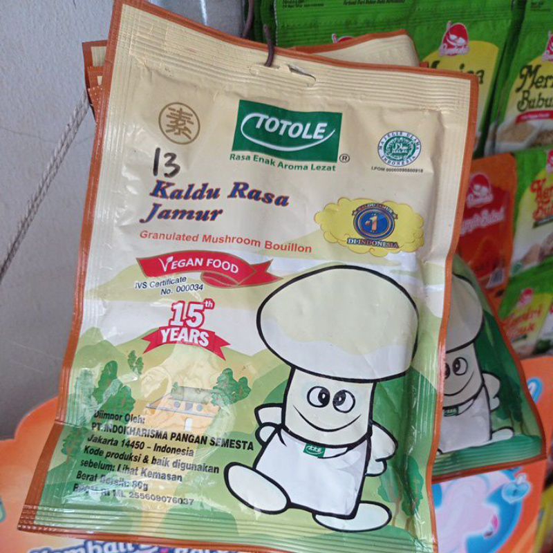 

Totole Kaldu Rasa Jamur 80gr