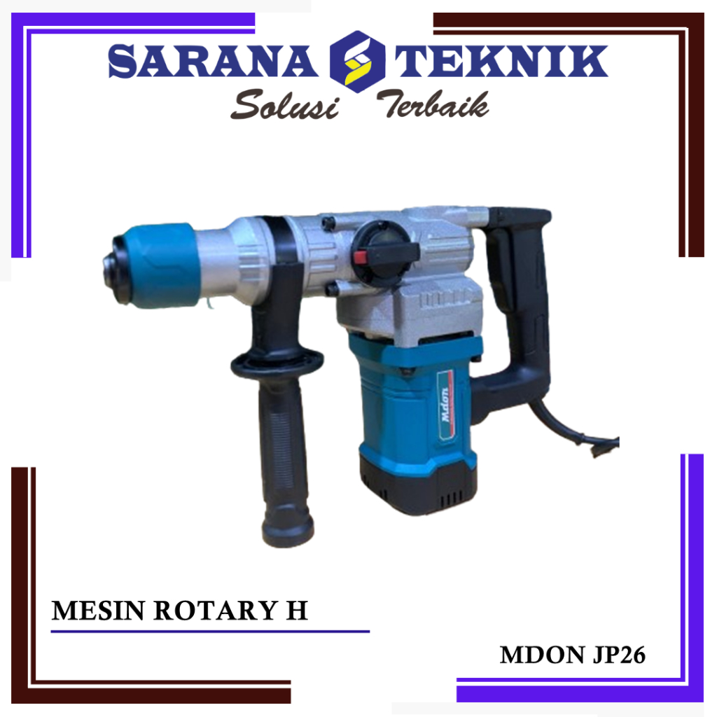 Mesin Bor Bobok Beton Rotary Hammer Mdon JP-26 SDS+ Plus