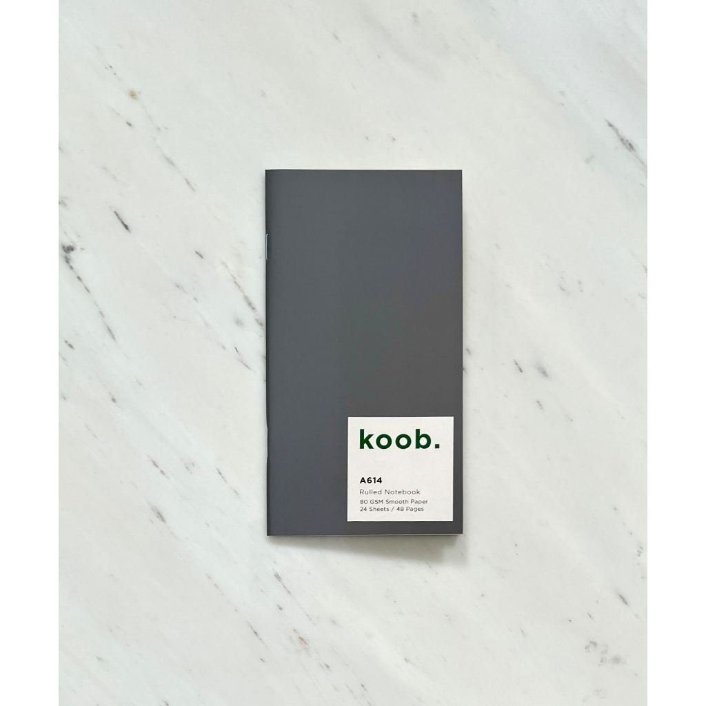 

A614 Koob. Notebook Refill A6+ Buku Tulis Garis Rulled