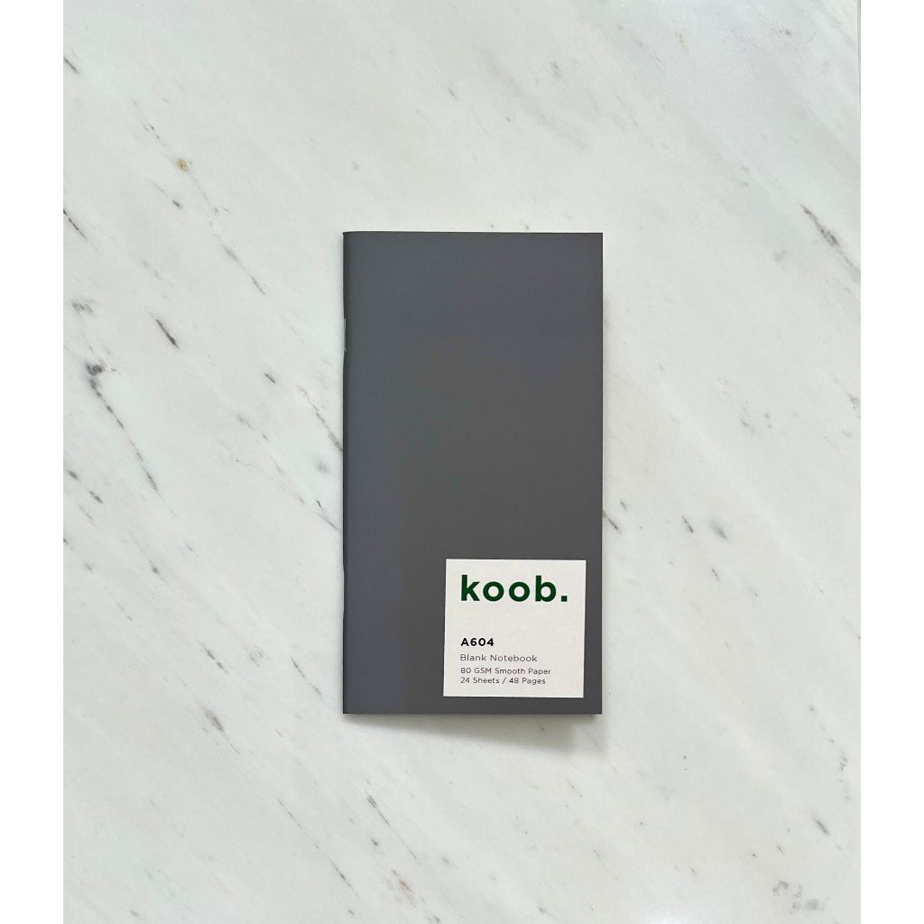 

A604 Koob. Notebook Refill A6+ Buku Tulis Polos Blank