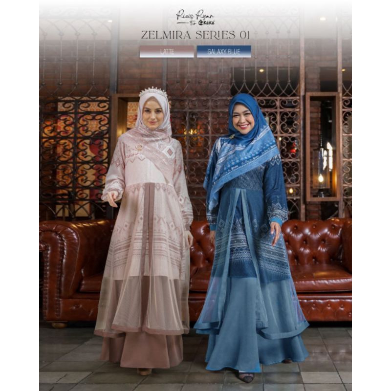 GAMIS SARIMBIT|GAMIS KONDANGAN|ZELMIRA 1 SERIES|GAMIS KEKE|GAMIS REMAJA