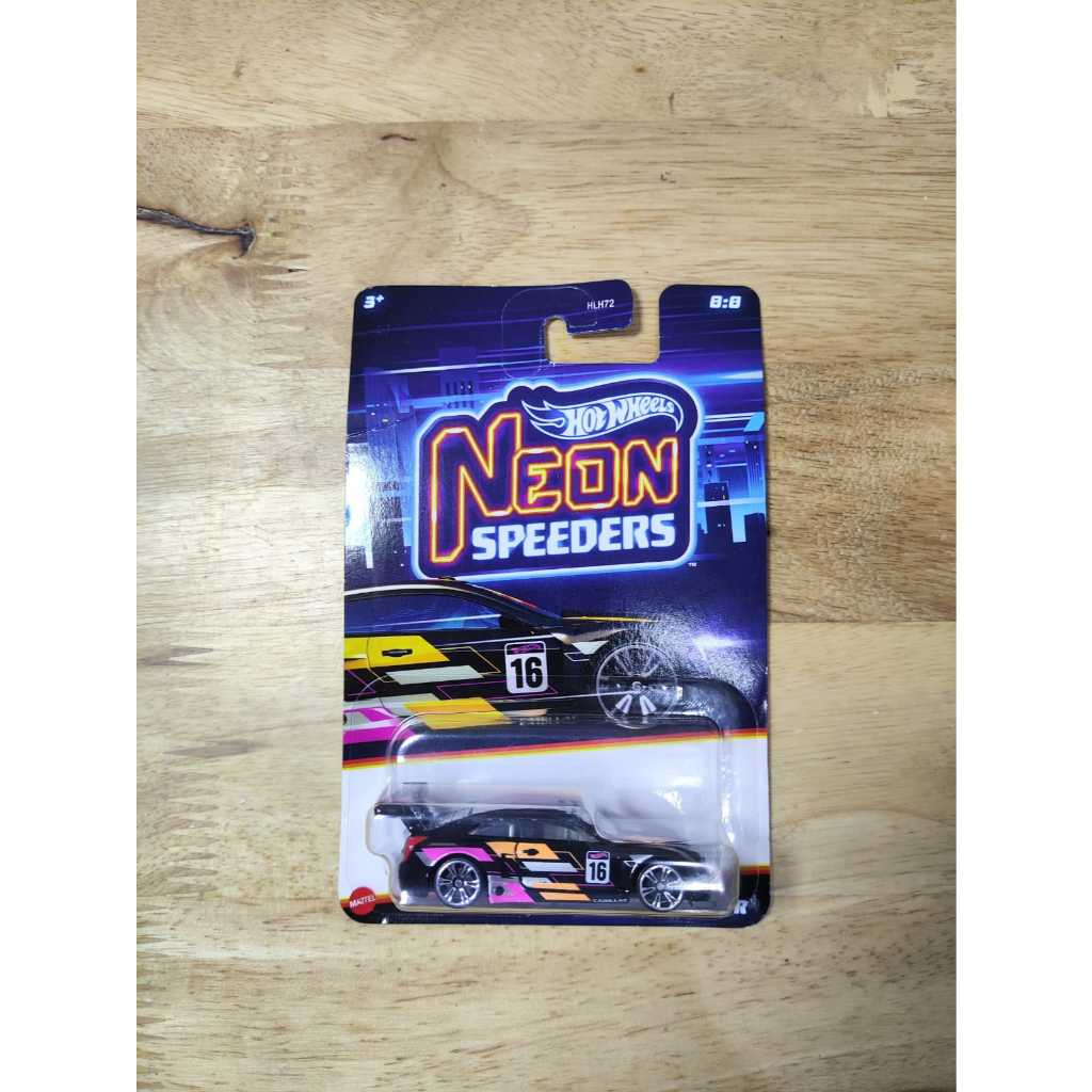Hot Wheels Neon Speeders 16 Cadillac ATS-V