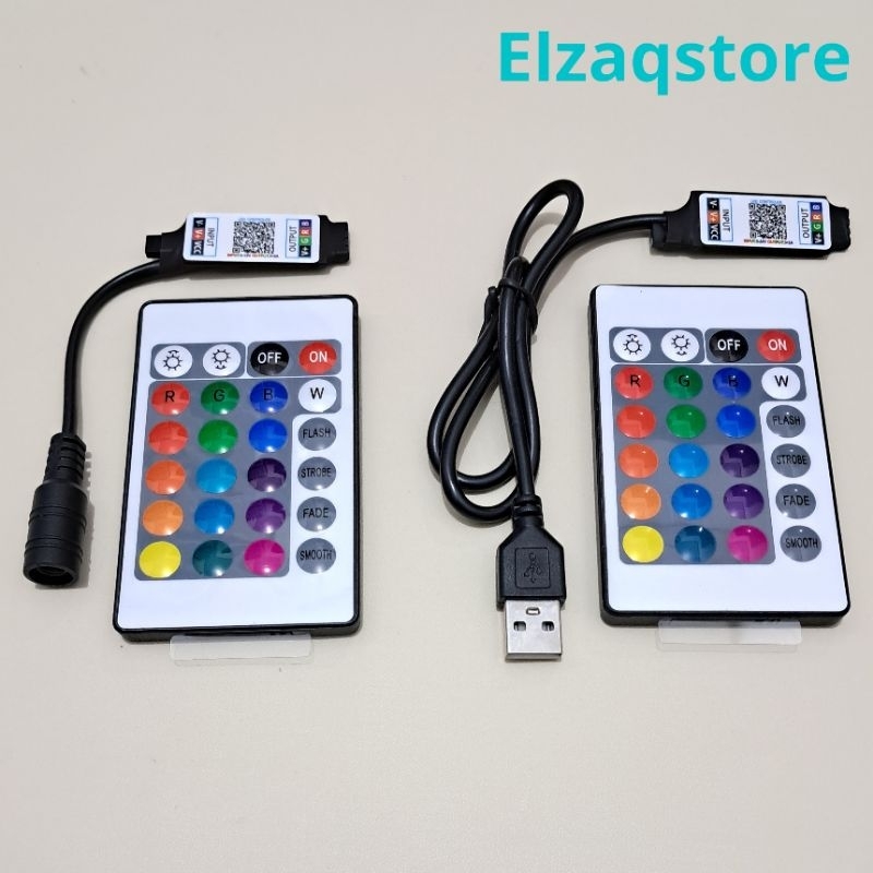 Modul Controller LED Strip RGB 4 Pin Bluetooth Remote 5-24 V