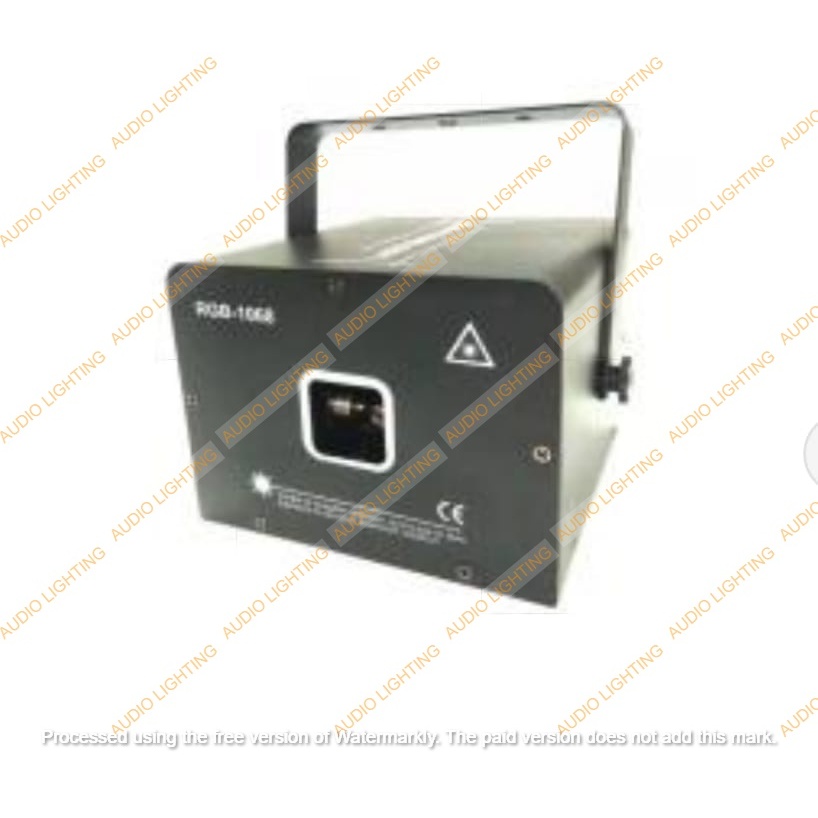 Laser show 1 watt RGB Fullcolor RGB