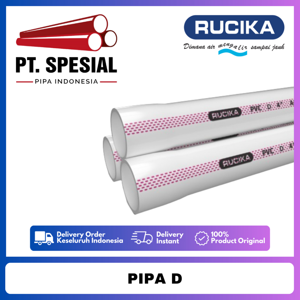 Pipa PVC D Standard Rucika 4 - 8 Inch Pipa PVC Rucika -03