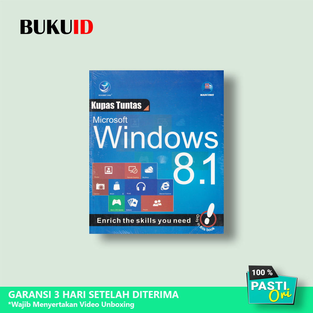 Buku Kupas Tuntas: Microsoft Windows 8.1 - Original