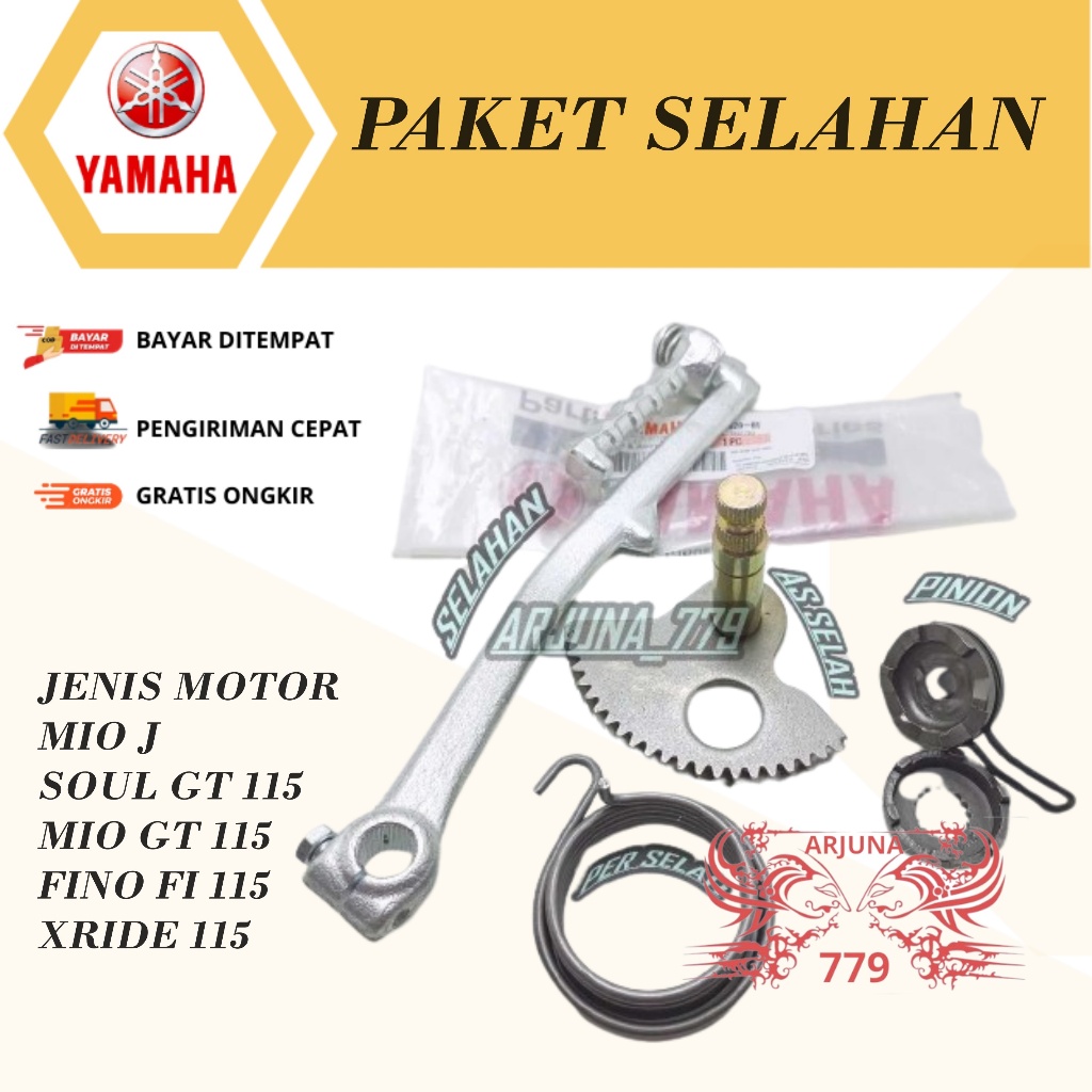 PER SELAH AS SELAH PINION DAN SELAHAN MIO J  / MIO GT / FINO FI / FINO INJEKSI F1 / X RIDE / XRIDE /