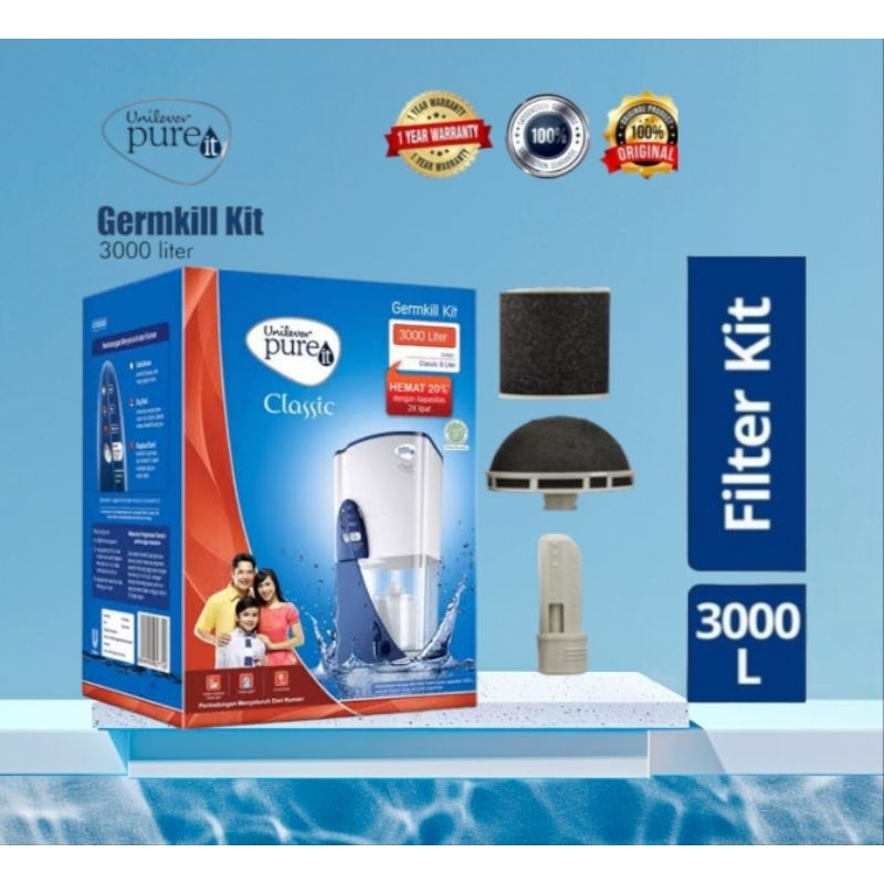Filter germkill pure it classic saringan air 3000L