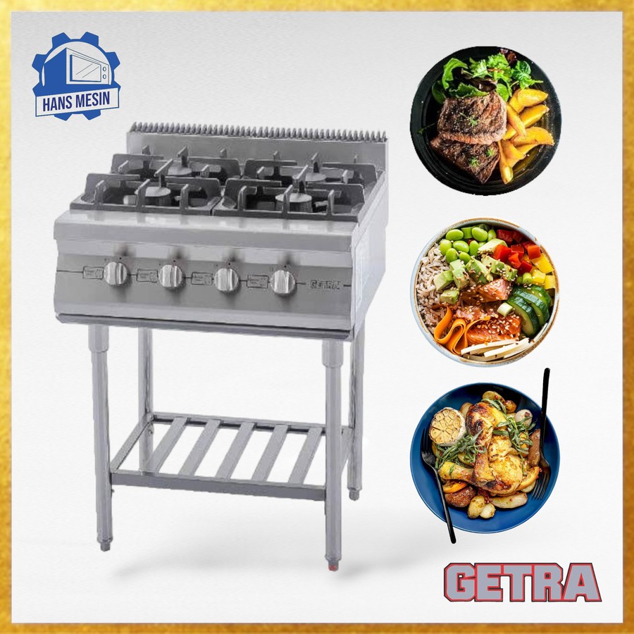 Gas open burner Getra RBD-4