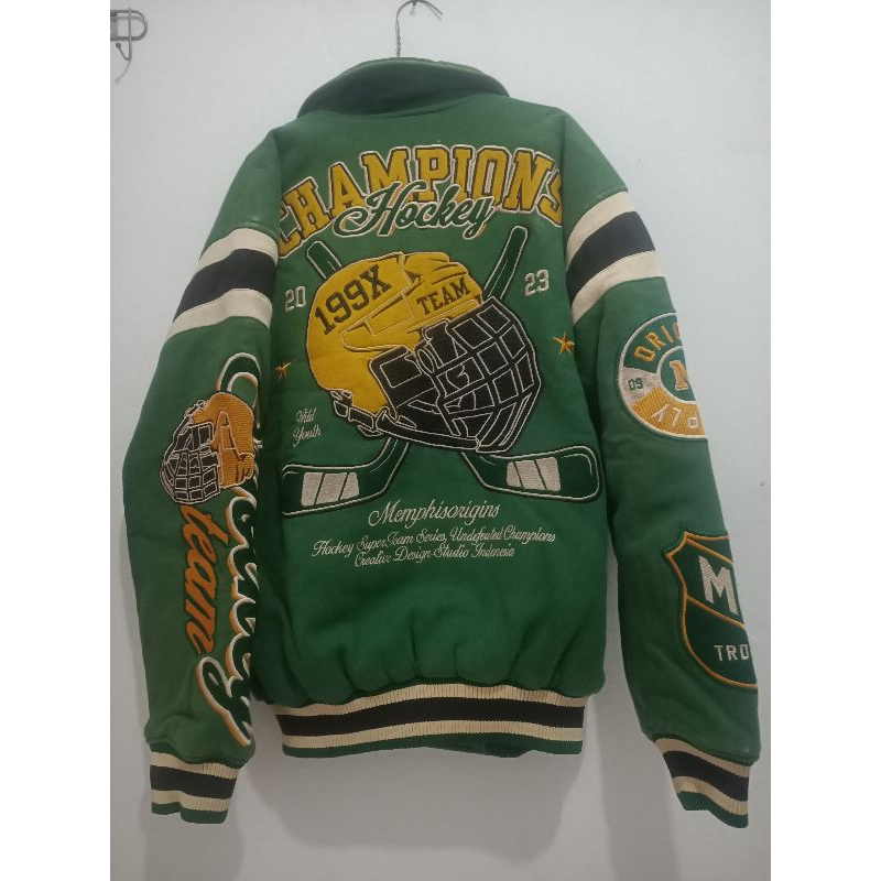 Preloved MEMPHIS VARSITY JACKET - HOCKEY (Limited Edition)