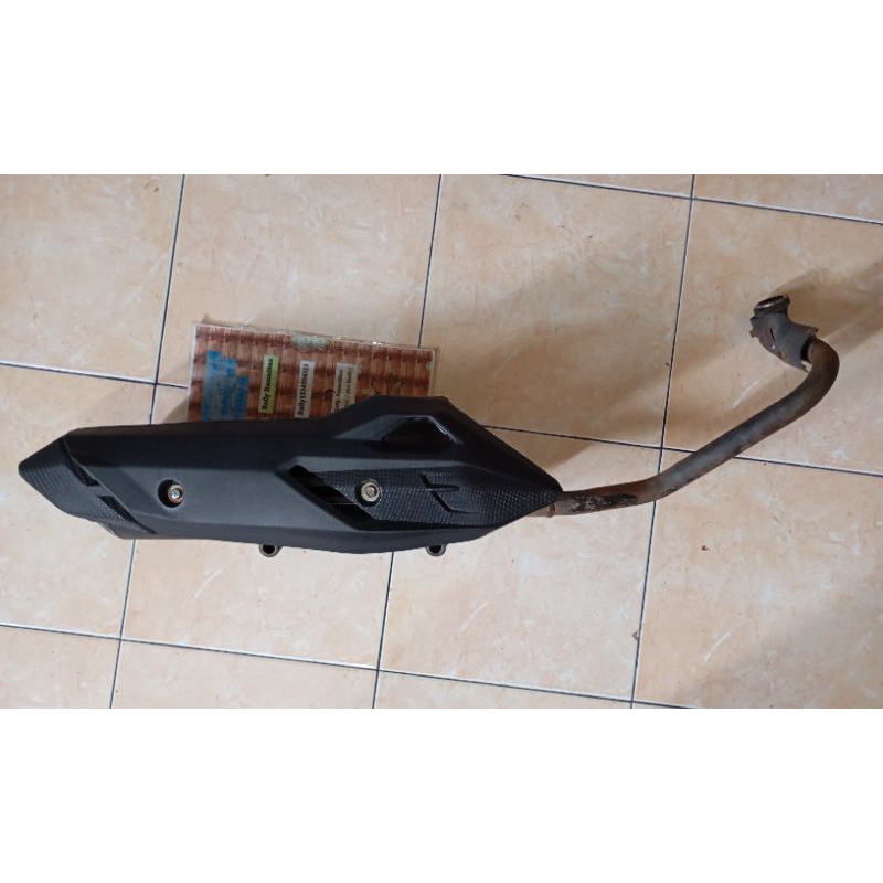 knalpot vario 150 led old K59 Standar ori AHM ori plus tameng